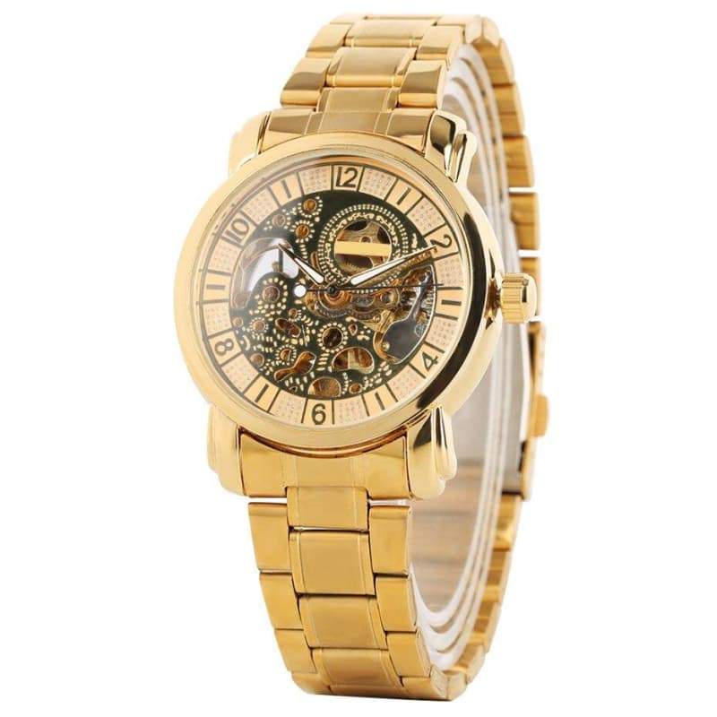 Montre Homme Squelette - Golden Boy