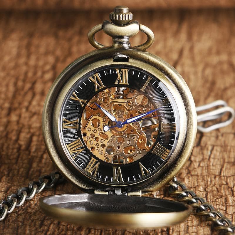 Montre Phoenix a Gousset Steampunk