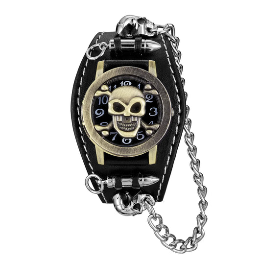 Montre Skull - Pirate Steampunk