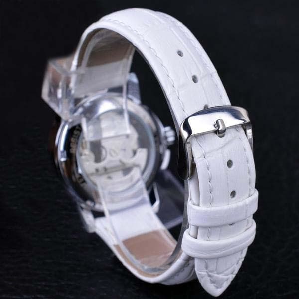 Montre Squelette - Blanche