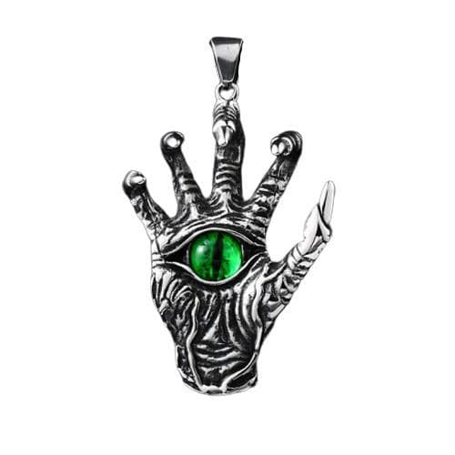 Pendentif Steampunk – Main Enigmatique-Passion Steampunk