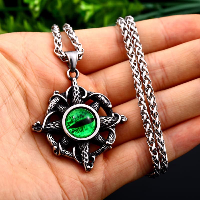 Pendentif Steampunk – Démon Acier