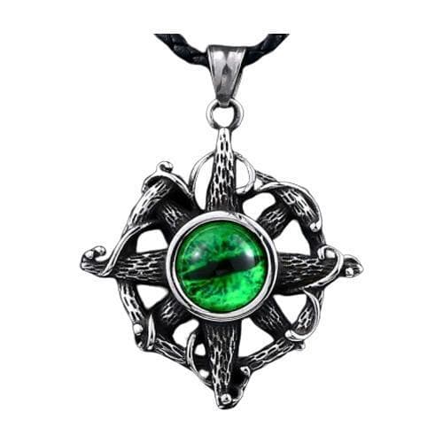 Pendentif Steampunk – Démon Acier