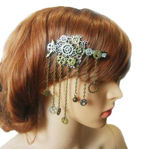 Broche Steampunk - Pince Fantaisie-Passion Steampunk
