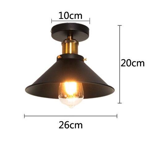 Lampe Steampunk - Plafonnier Oxford-Passion Steampunk