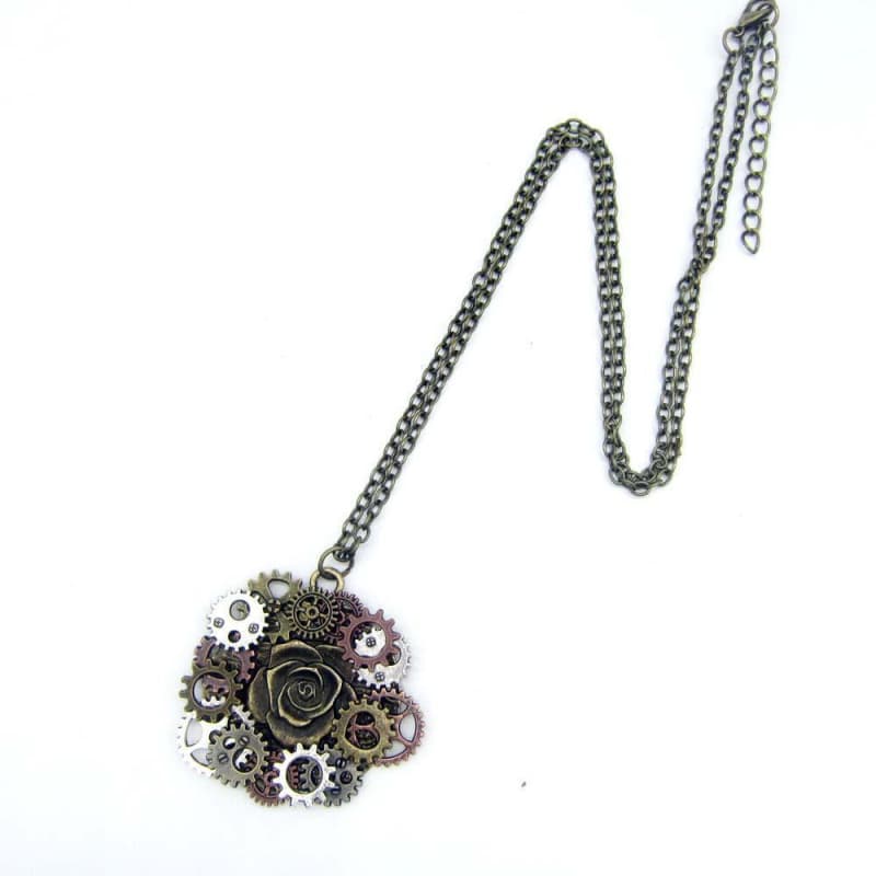 Pendentif Steampunk - Rose des Vents