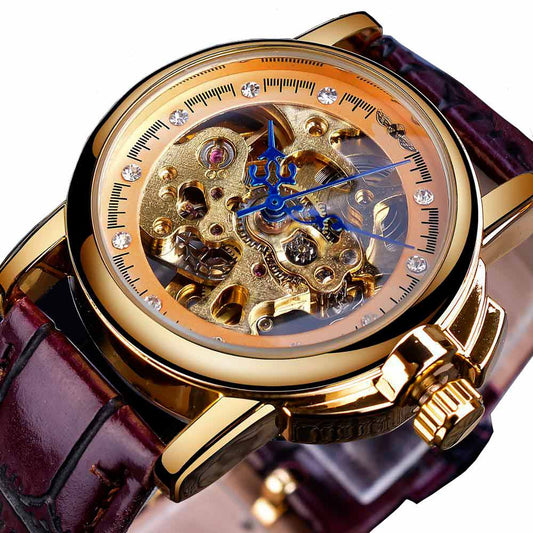 Montre Squelette - Steampunk Glamour