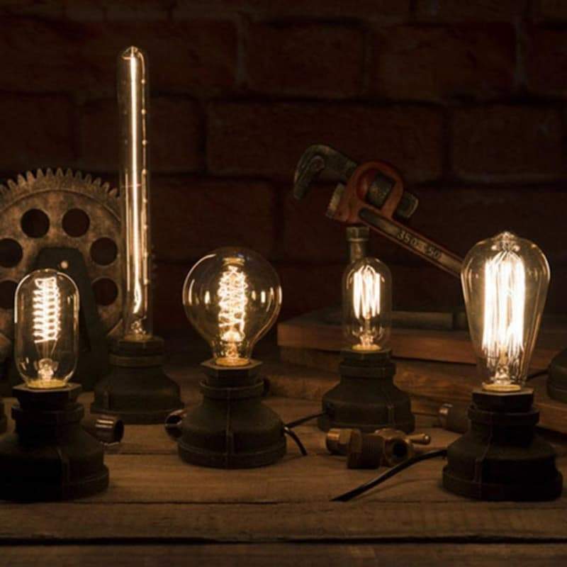 Lampe de Table Ampoule - Thomas Edison-Passion Steampunk